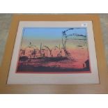 Two screen prints of Walberswick boat sheds plus other pictures