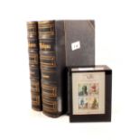 Two volumes of Shakespeare works c1892,