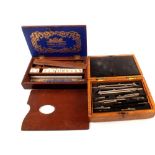 A Windsor & Newton artists box,