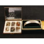 A mixed lot of earrings including 9ct gold, silver and yellow metal,