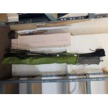 Fishing rods to include Nash 12ft,