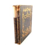 W & E Finden, Findens Tableaux, two volumes, March 1843, gilt picture,