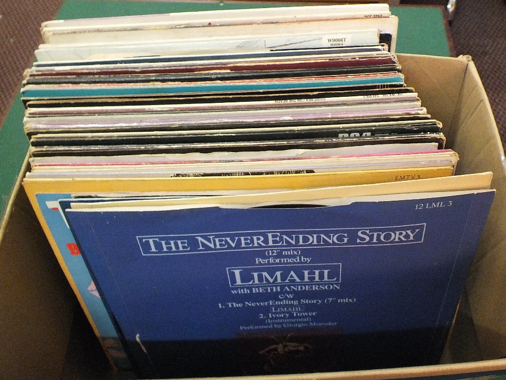 Various singles and LP's (case and three boxes) - Image 2 of 4