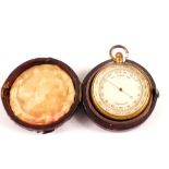 A 19th Century pocket compensated barometer
