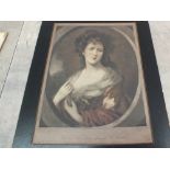 Various unframed prints, Angelica Kauffman, Bartolozzi,