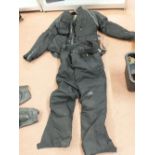 A lady's gore-tex two piece motorcycle suit,