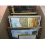 Various paintings and prints
