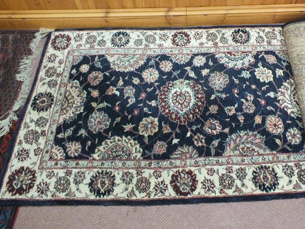 Three floral wool rugs - Image 3 of 3