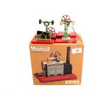 A Mamod steam engine SP2 plus accessories