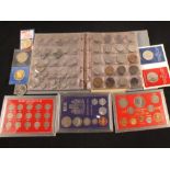 Various commemorative medallions,