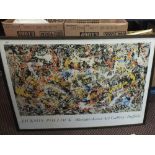 Jackson Pollock Albright-Knox Gallery Buffalo poster,