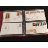 Three albums of first day covers