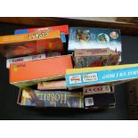 A large quantity of boxed games and jigsaws