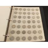 A coin album of GB base metal coinage William IV onwards including Victorian model penny,