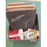 Various cigarette cards in albums and loose