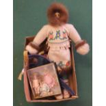 An American Indian doll,