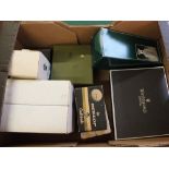 Various Waterford and other boxed crystal glass and boxed Dunlop 65 golf balls