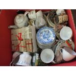 Various eggshell and other china,