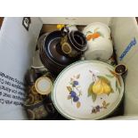 Various Royal Worcester Evesham and Denby Arabesque china
