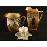 A Royal Doulton English scene jug,