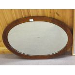 Two oval shaped mirrors plus an oblong mirror