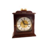 A mahogany cased striking bracket clock with German FHS movement