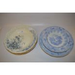 Collection of Blue and White Dinner Plates