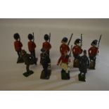 Diecast Figures "British Soldiers" J.Hill & Co