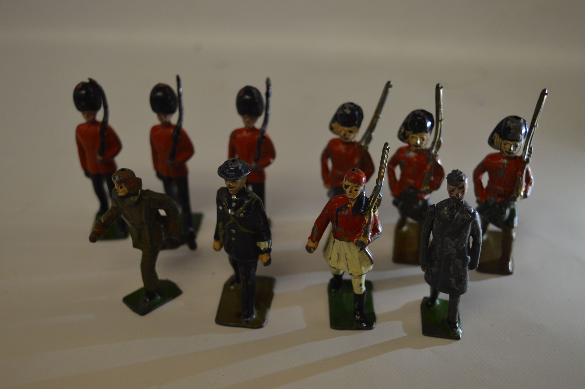 Diecast Figures "British Soldiers" J.Hill & Co