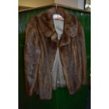 Waist Length Fur Coat