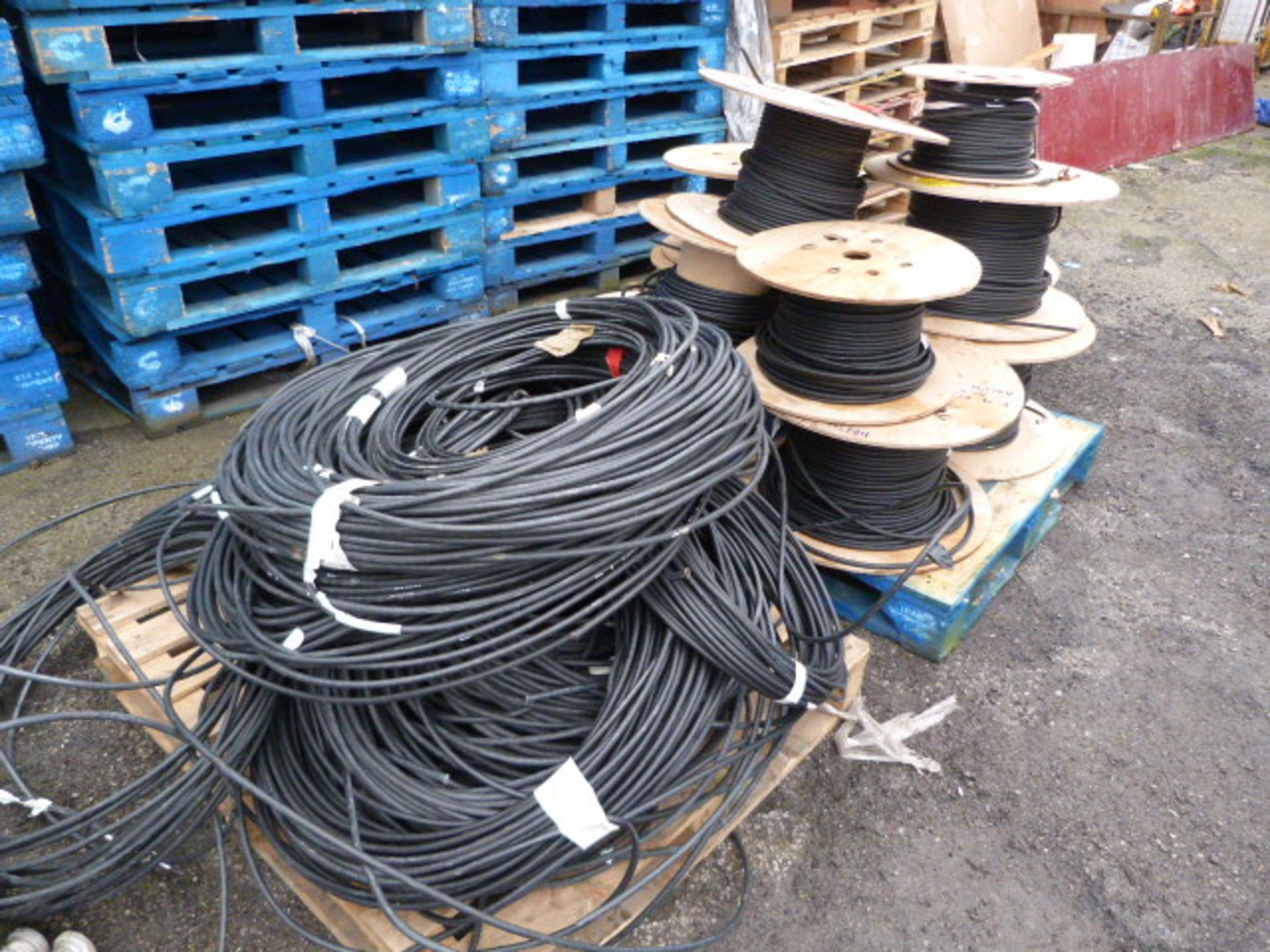 Two Pallet Containing Fibre Optic Cable