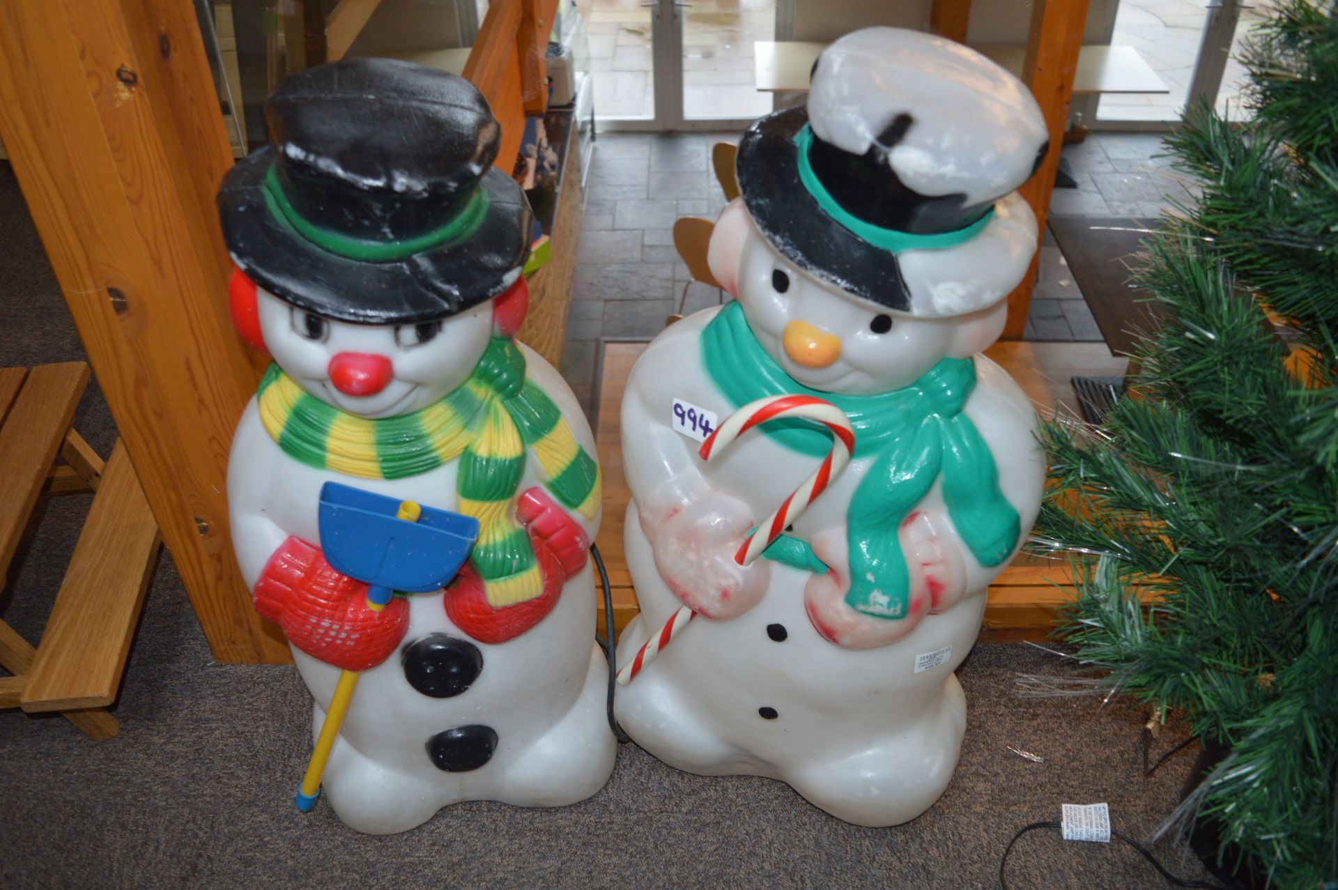 *Two Snowmen Christmas Lights