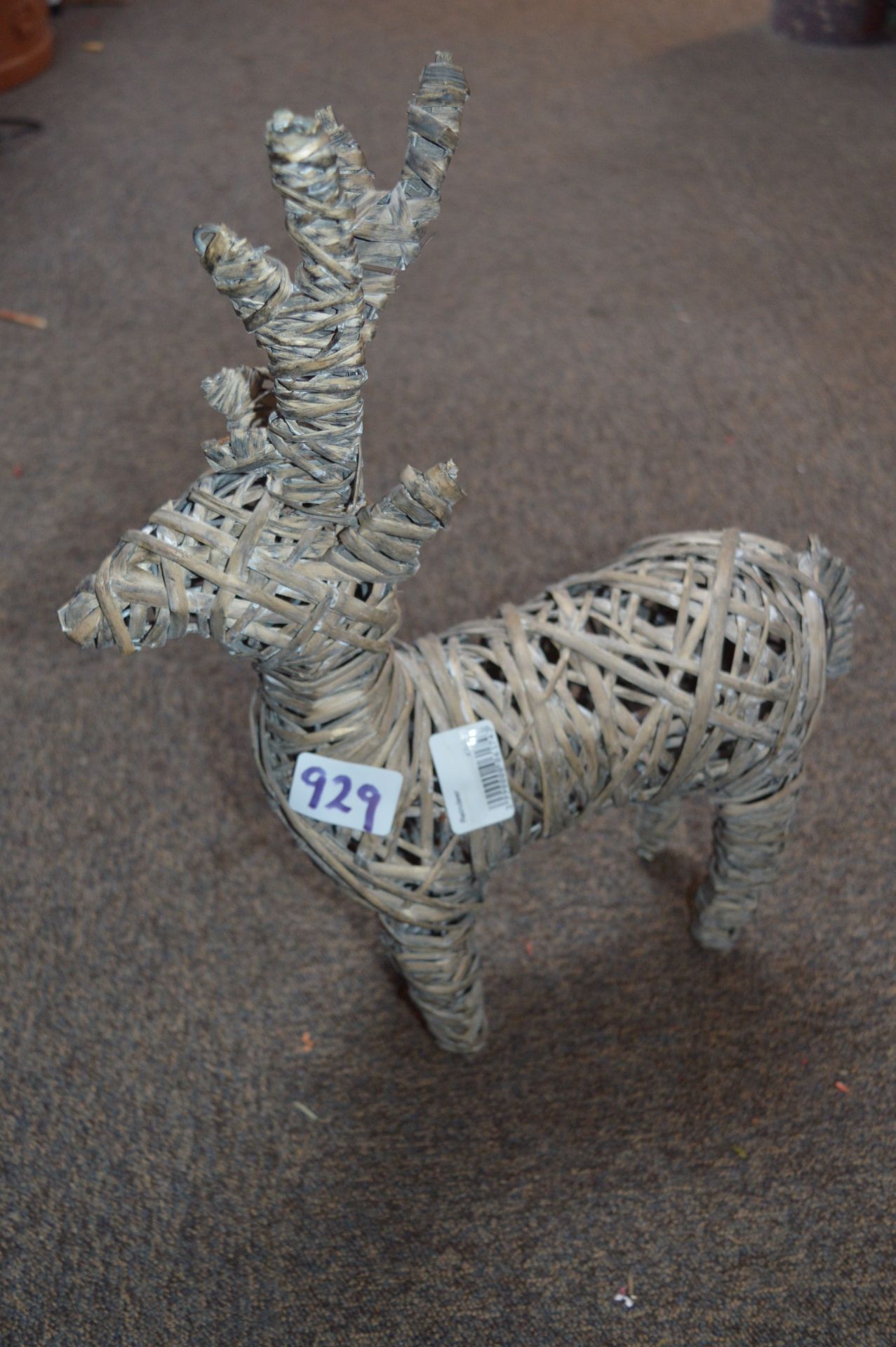 *Wicker Reindeer