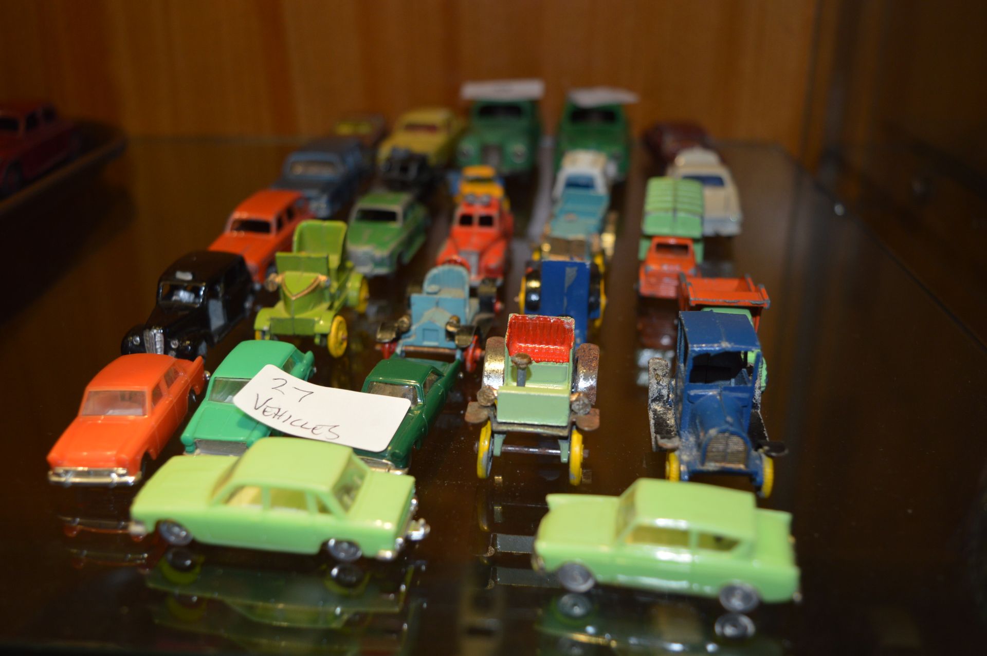 Twenty Seven Assorted Diecast and Plastic Vehicles, Lone Star, etc.