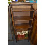 Oak Floor Standing Bookshelf