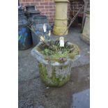 Concrete Garden Urn