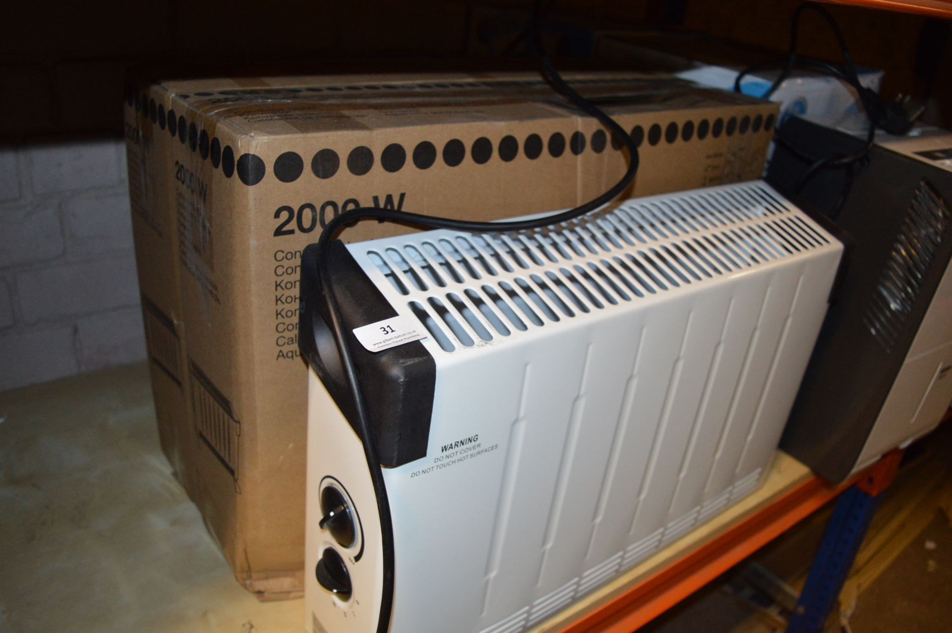 *Three 2000w Convector Heaters