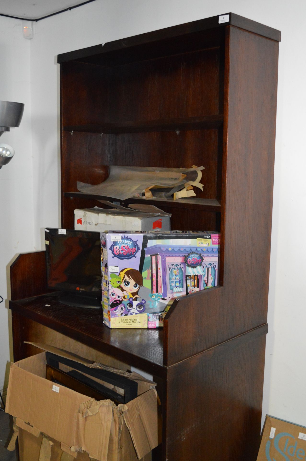 Oak Shelf Wall Unit