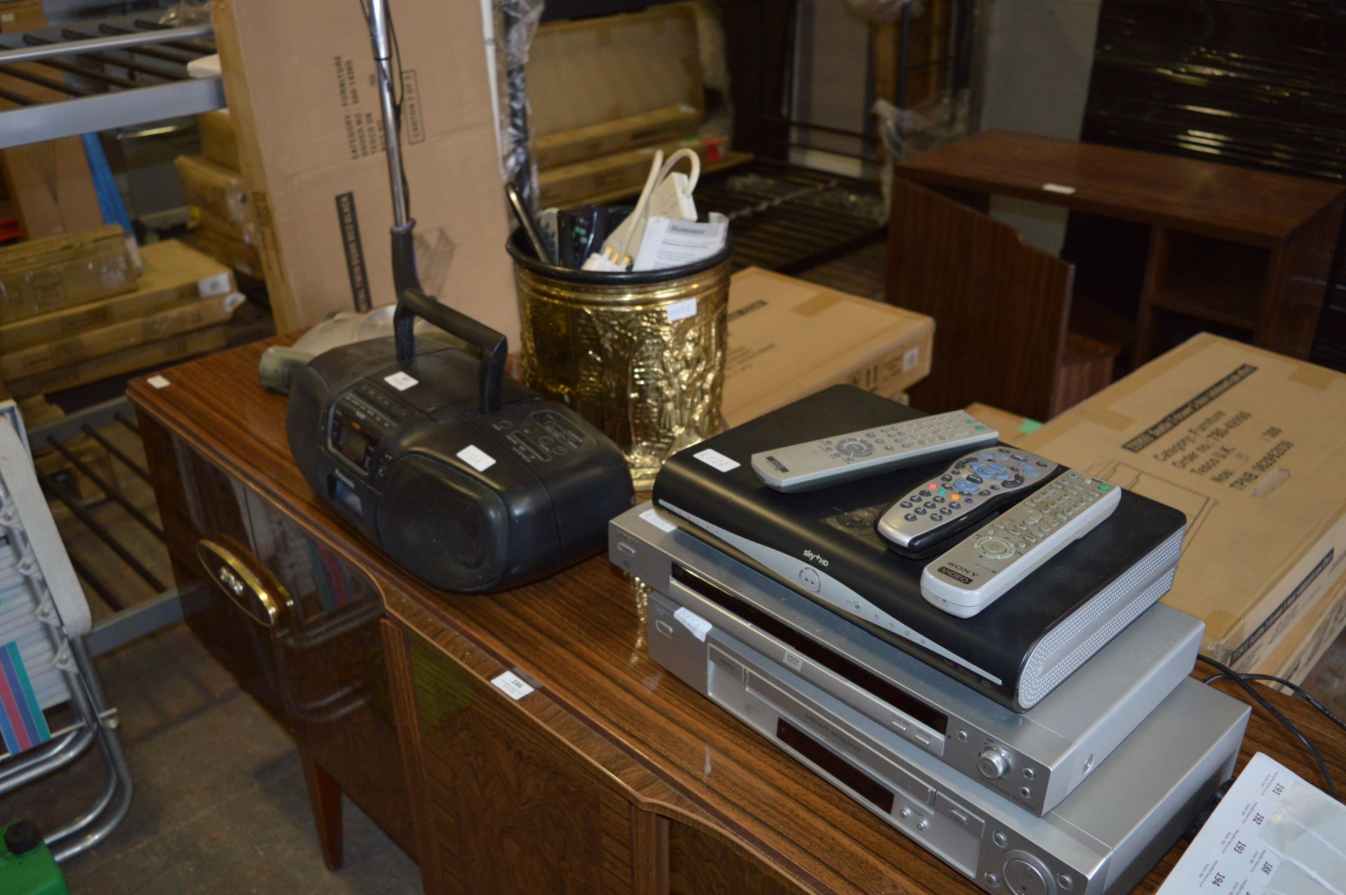 Assorted Electrical Items Including; Radio, DVD Player, etc.
