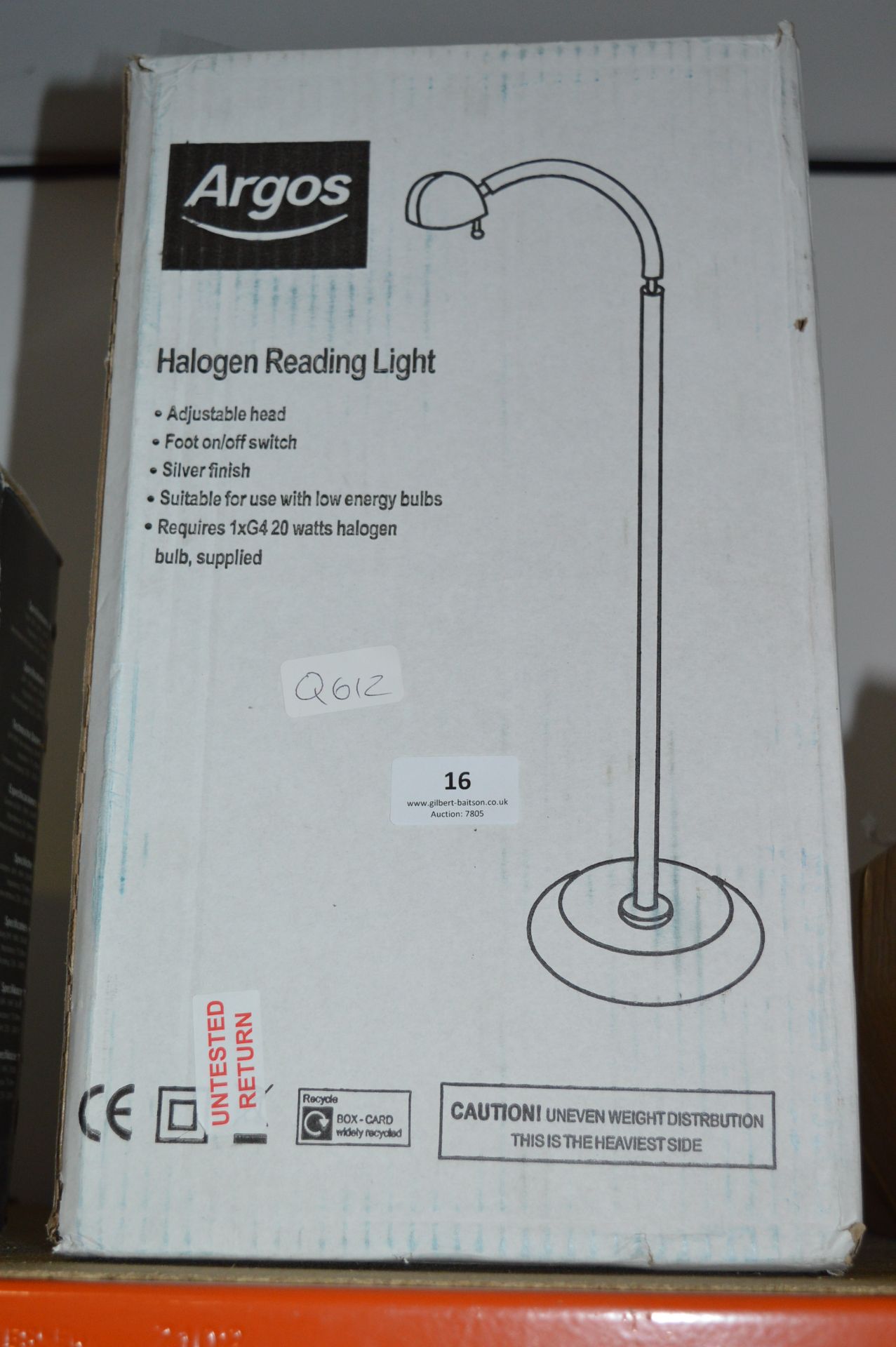 Halogen Reading Light