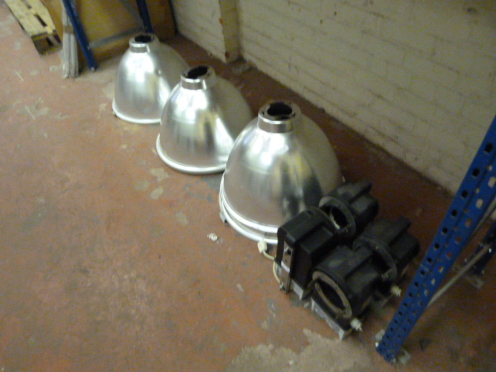 Four High Bay Lighting Units