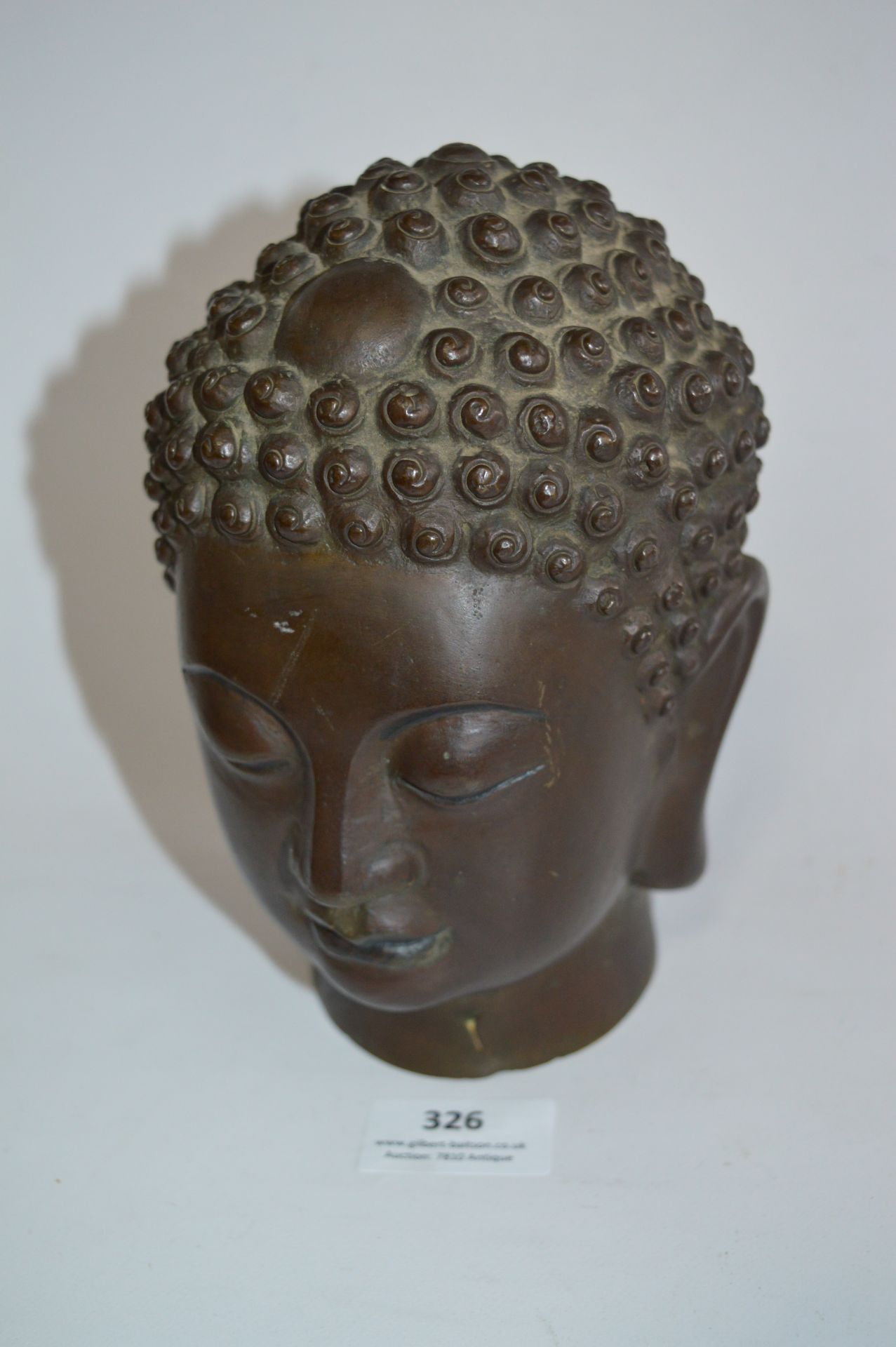 Bronze Bust of Buddha