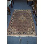 Iranian Patterned Rug 156cm by 104cm