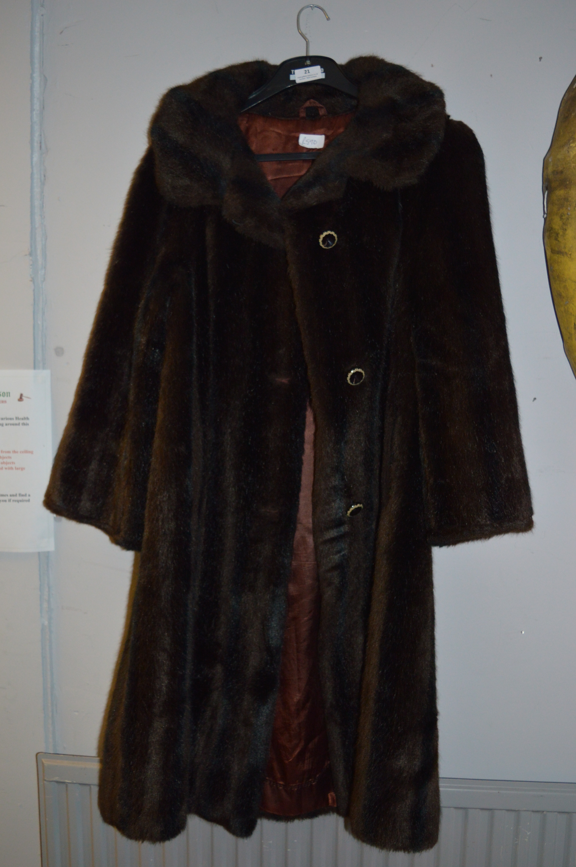 Ladies Astraka of London Fur Coat
