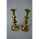 Pair of Brass Candlesticks