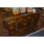Japanese Sideboard with Ornate Brass Fittings