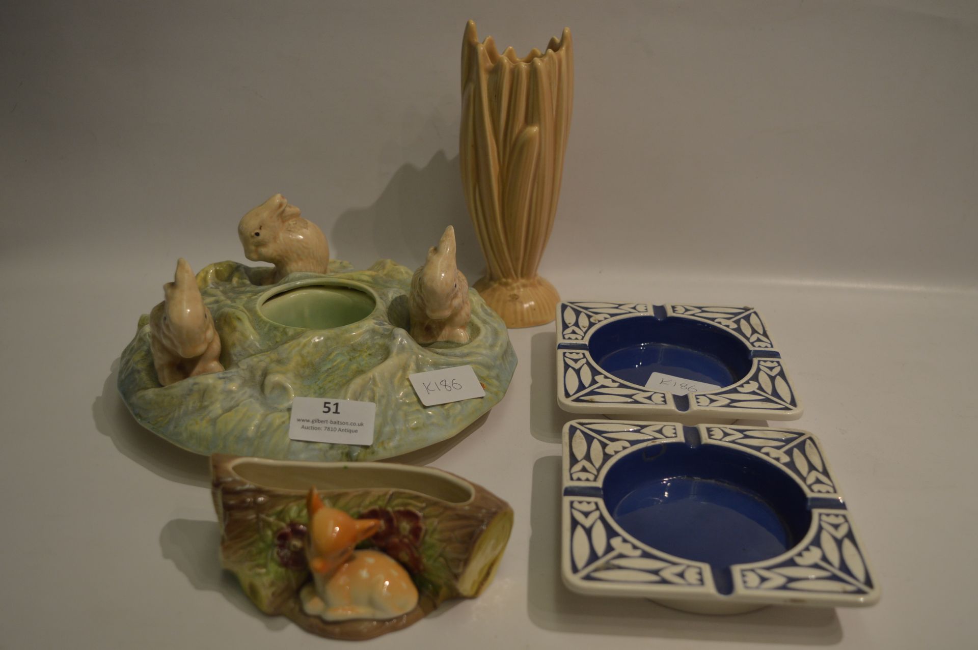 Collection of Sylvac and Hornsea Pottery Items