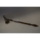 Silver Candle Snuffer with Rosewood Handle "London 1970"