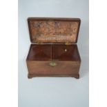 Mahogany Tea Caddy