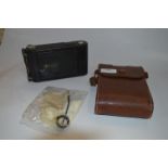 Leather Cased Kodak Camera